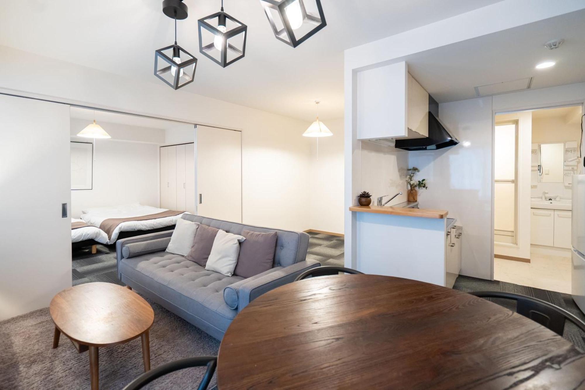 Tsubaki Garden Apartment Sapporo Phòng bức ảnh