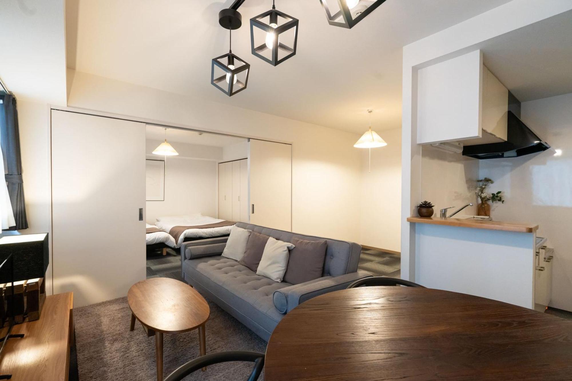 Tsubaki Garden Apartment Sapporo Phòng bức ảnh